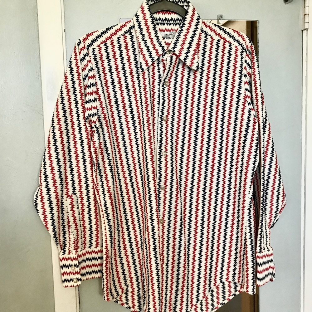 Vintage Longslv Print Shirt